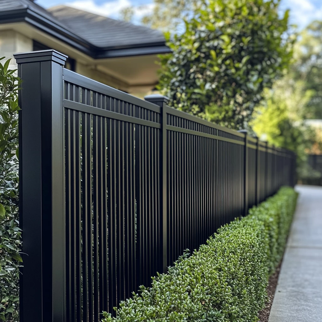 Commercial Steel Fence