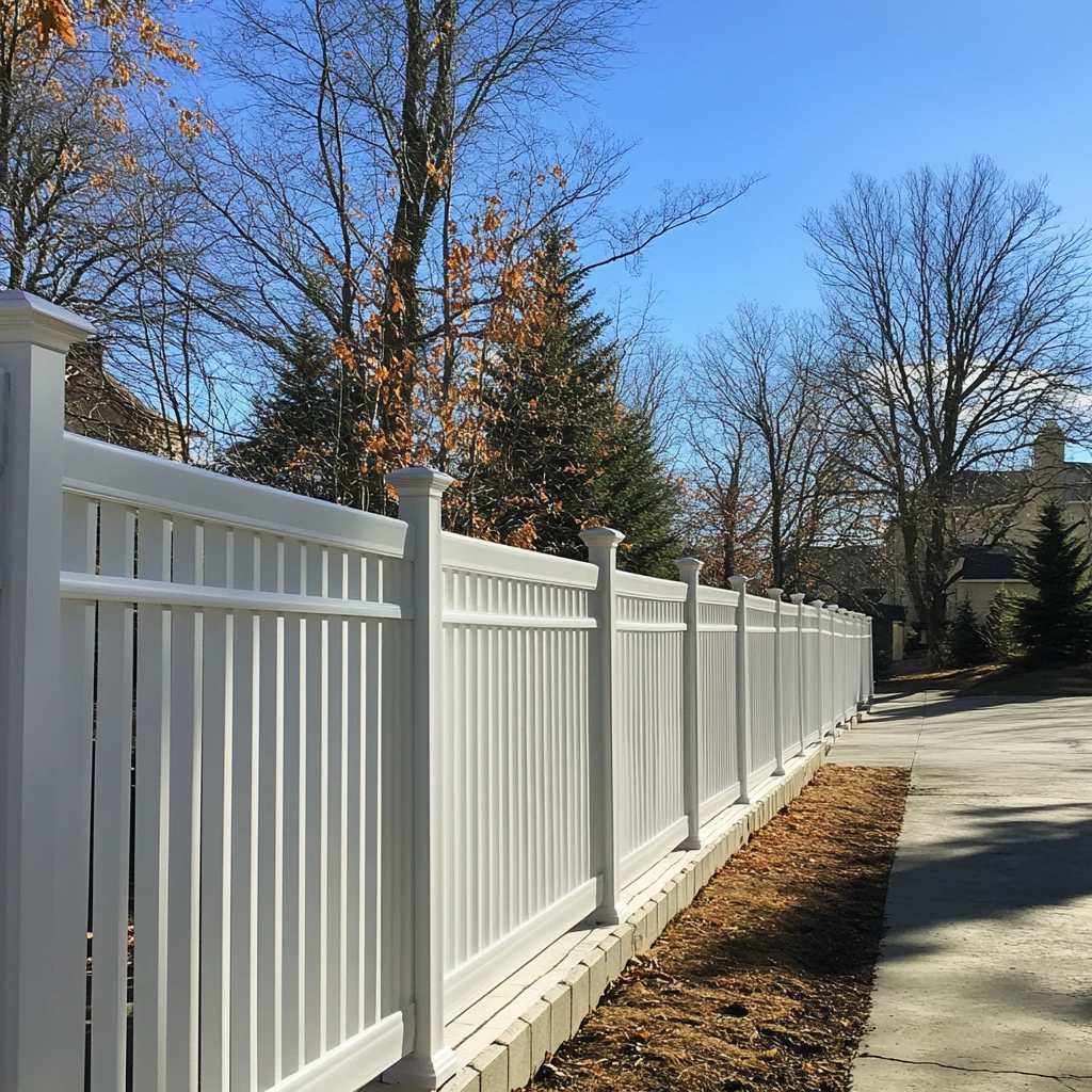 Vinyl Picket Fence Example